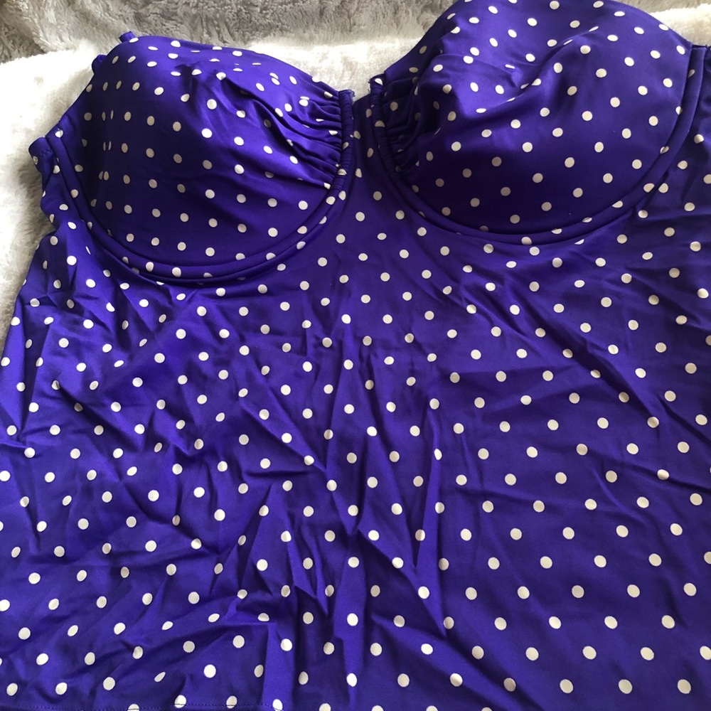 J. Crew Underwire Tankini Top